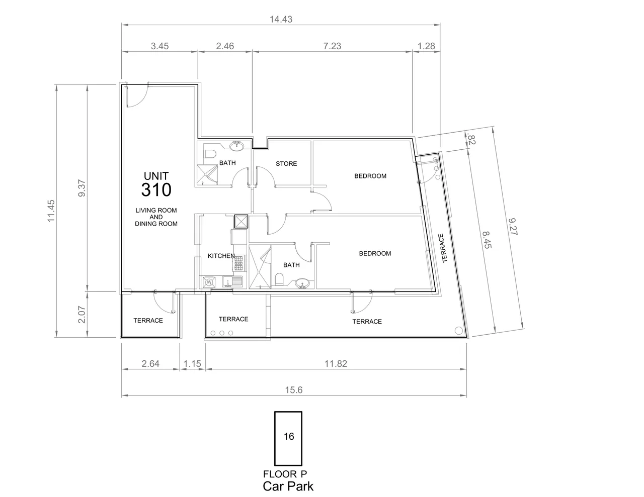 Floor plan 1